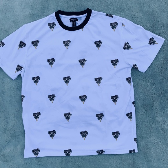New without tags Forever 21 pug shirt Men’s L - Picture 7 of 8